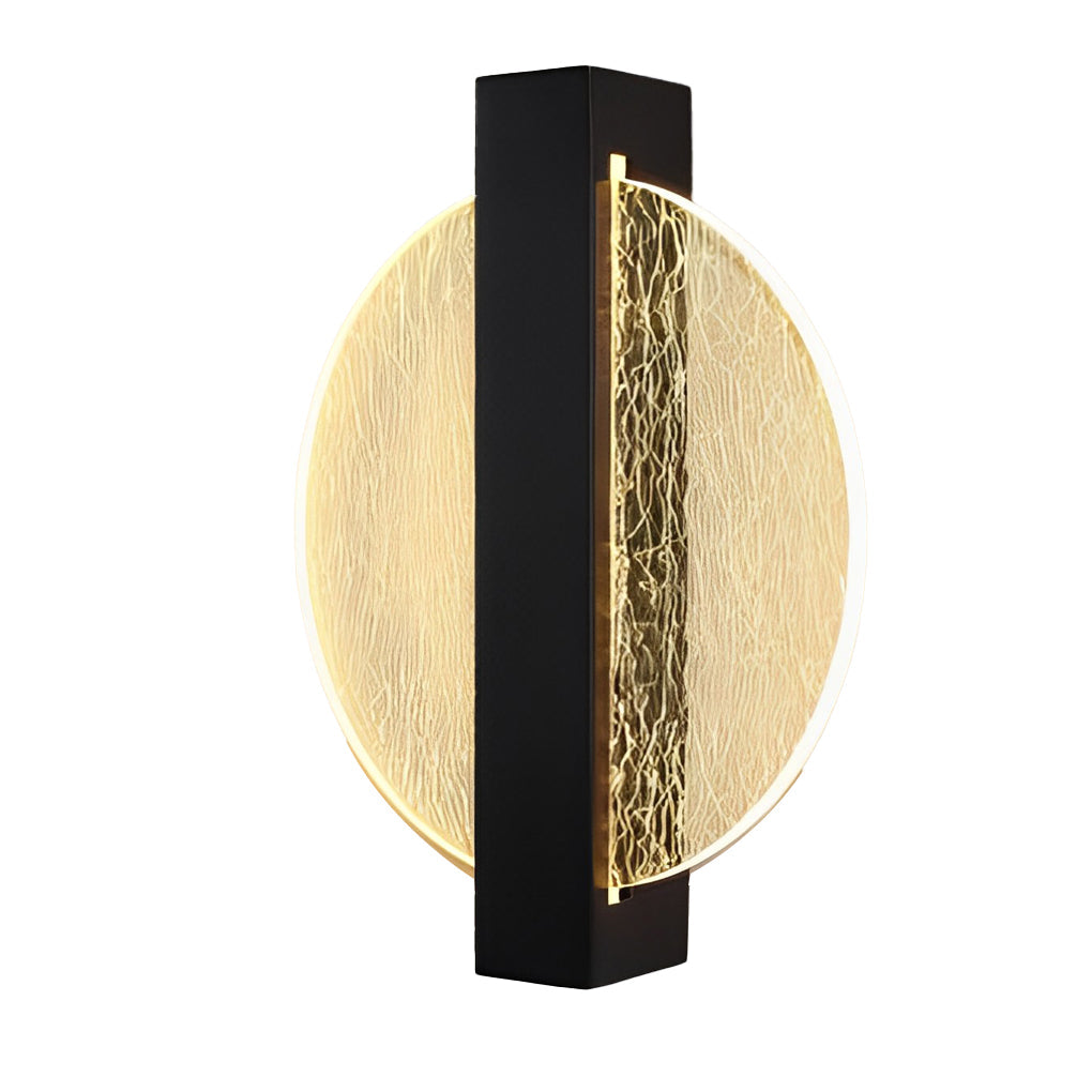 Modern Creative Geometric LED Wall Sconce Nordic Bedside Lamp for Living Room and Hallway