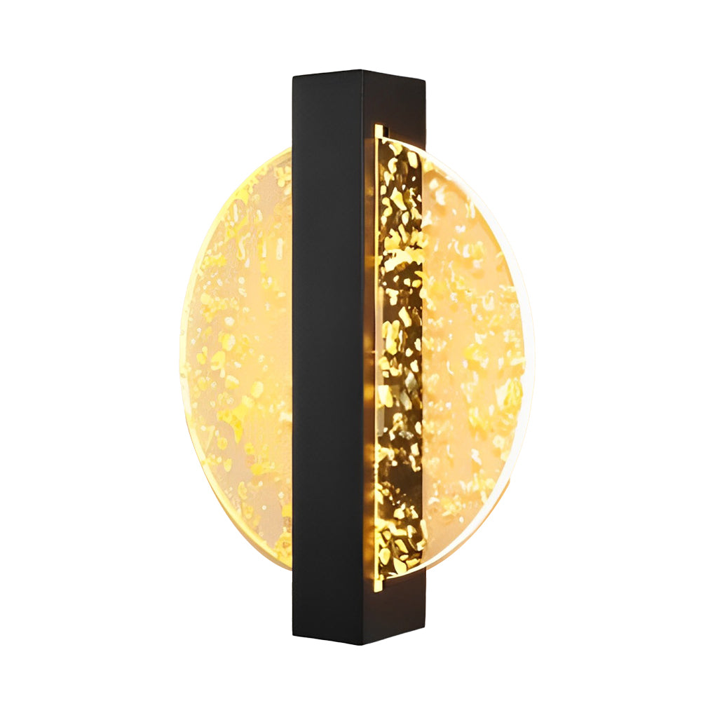 Modern Creative Geometric LED Wall Sconce Nordic Bedside Lamp for Living Room and Hallway