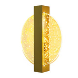 Modern Creative Geometric LED Wall Sconce Nordic Bedside Lamp for Living Room and Hallway