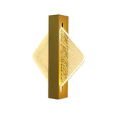 Modern Creative Geometric LED Wall Sconce Nordic Bedside Lamp for Living Room and Hallway