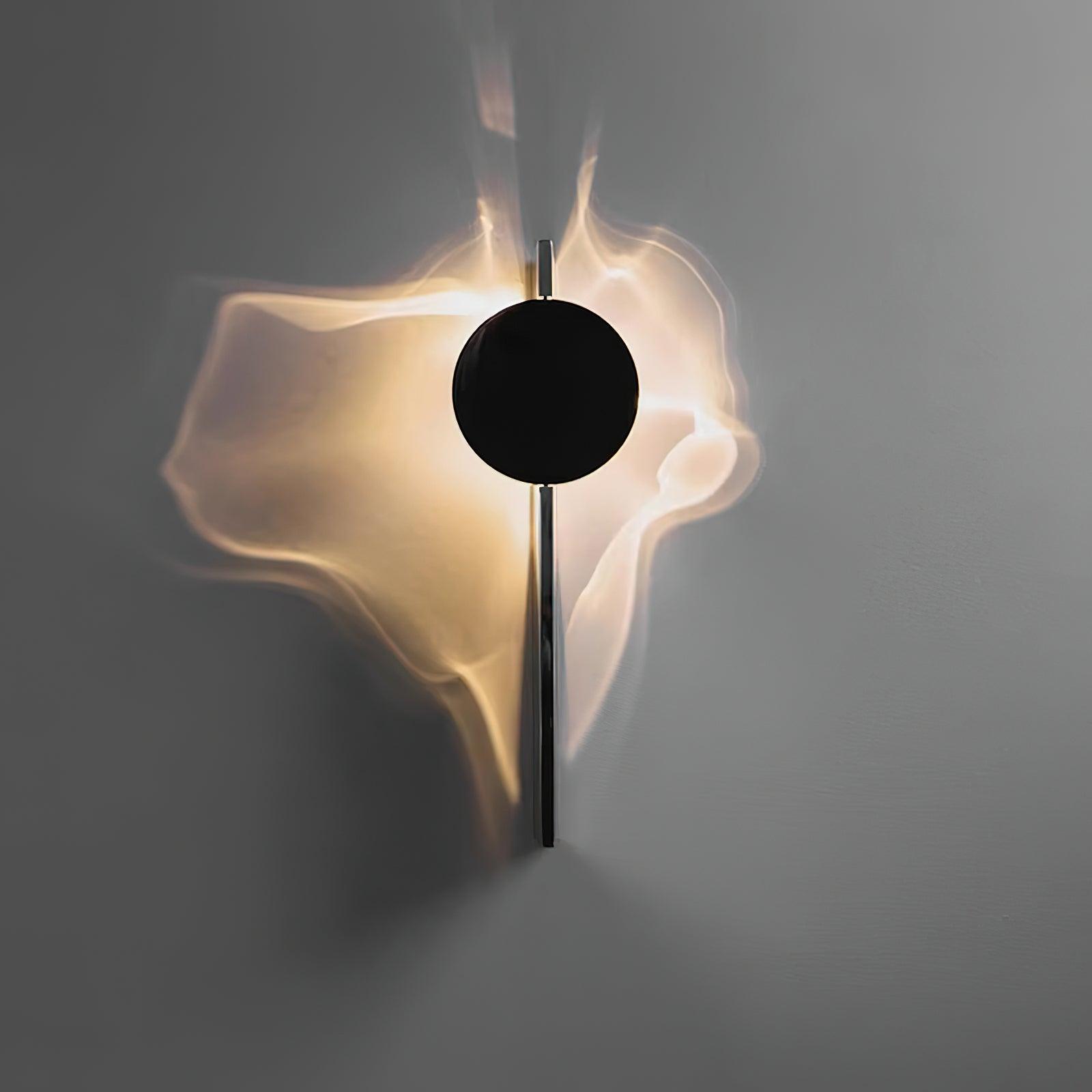 Modern Creative Light and Shadow LED Wall Sconce for Artistic Interior Lighting