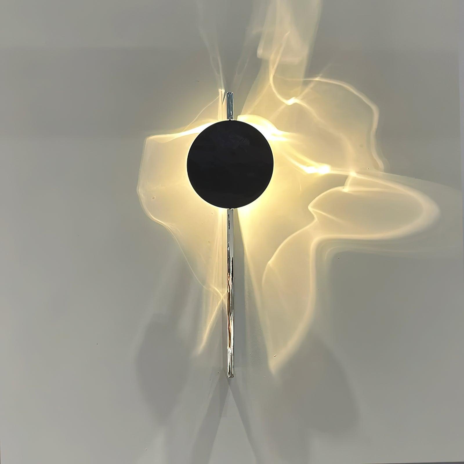 Modern Creative Light and Shadow LED Wall Sconce for Artistic Interior Lighting