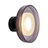 Modern Creative Round Glass LED Wall Sconce Light for Living Room and Corridor