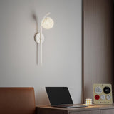 Modern Crystal Dandelion Wall Sconce Set of 2 Elegant Indoor LED Light Fixture
