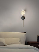 Modern Crystal Dandelion Wall Sconce Set of 2 Elegant Indoor LED Light Fixture