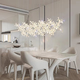 Modern Crystal Floating Butterfly LED Chandelier Luxury Pendant Light for Home