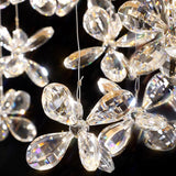 Modern Crystal Floating Butterfly LED Chandelier Luxury Pendant Light for Home