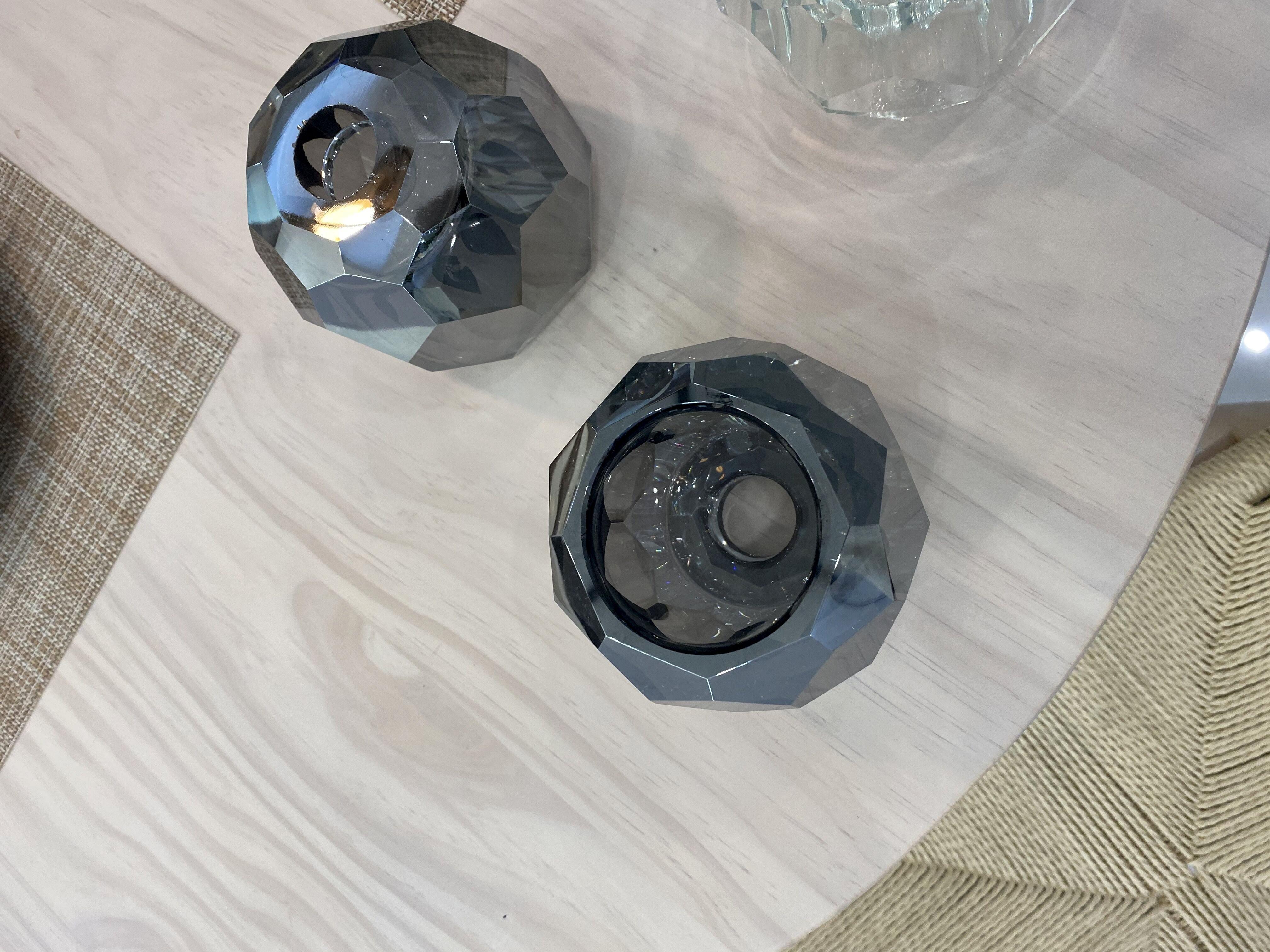 Modern Crystal Sphere Cluster Chandelier Round Brass Pendant Light for Dining Room