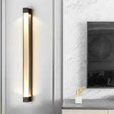 Modern Crystal Strip LED Wall Sconce Postmodern Luxury Bubble Glass Indoor Light Fixture