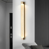 Modern Crystal Strip LED Wall Sconce Postmodern Luxury Bubble Glass Indoor Light Fixture