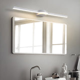 Modern Curved LED Bathroom Vanity Light with 3 Color Dimming Settings for Mirror Wall Mount