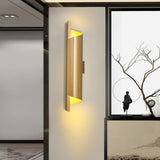 Modern Curved LED Metal Wall Sconce Nordic Black and Gold Iron Lighting for Bedroom and Living Room