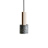 Modern Cylinder Concrete Pendant Light Nordic Industrial Cement Hanging Lamp for Kitchen Island