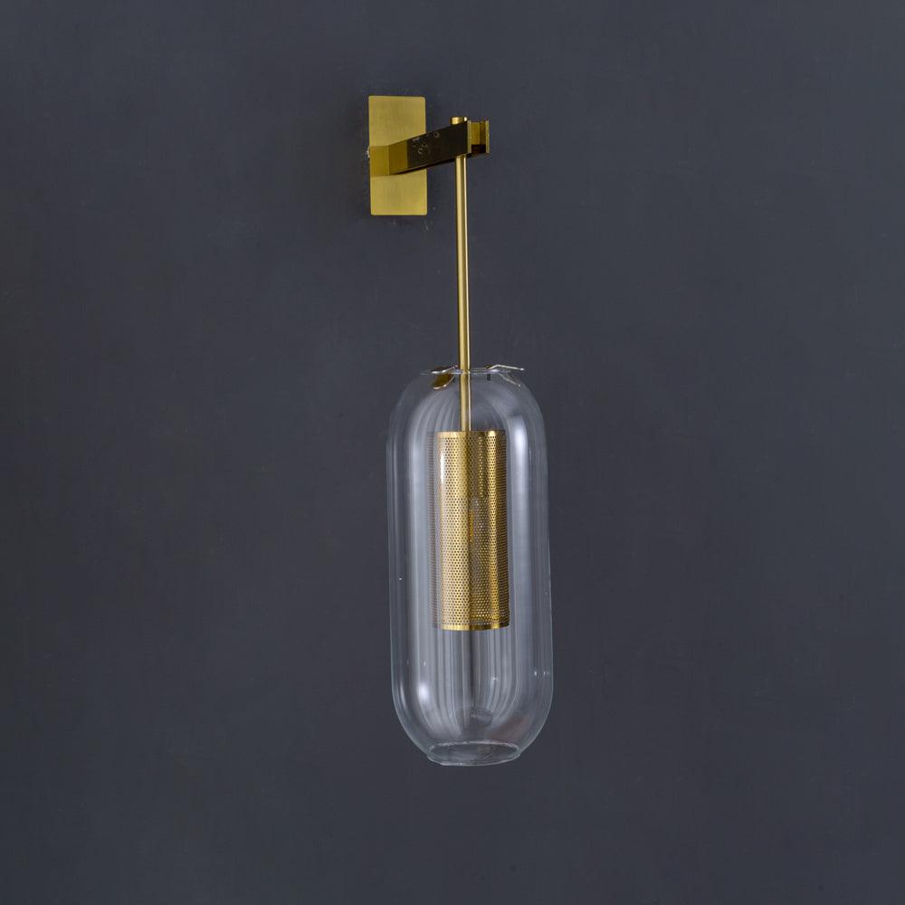 modern-cylinder-glass-wall-sconce-with-perforated-metal-cage-and-steel-accents-for-home-decor