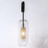 modern-cylinder-glass-wall-sconce-with-perforated-metal-cage-and-steel-accents-for-home-decor