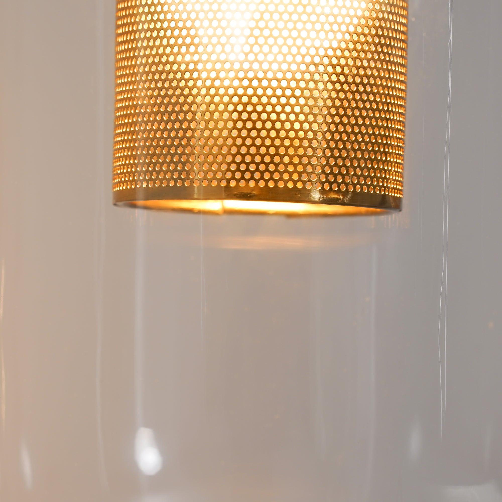 modern-cylinder-glass-wall-sconce-with-perforated-metal-cage-and-steel-accents-for-home-decor