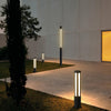 Modern Cylinder LED Outdoor Post Light Black IP54 Waterproof Garden Path Lighting Pole Lamp