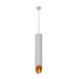 Modern Cylindrical Aluminum LED Pendant Light Nordic Tube Chandelier for Kitchen Island