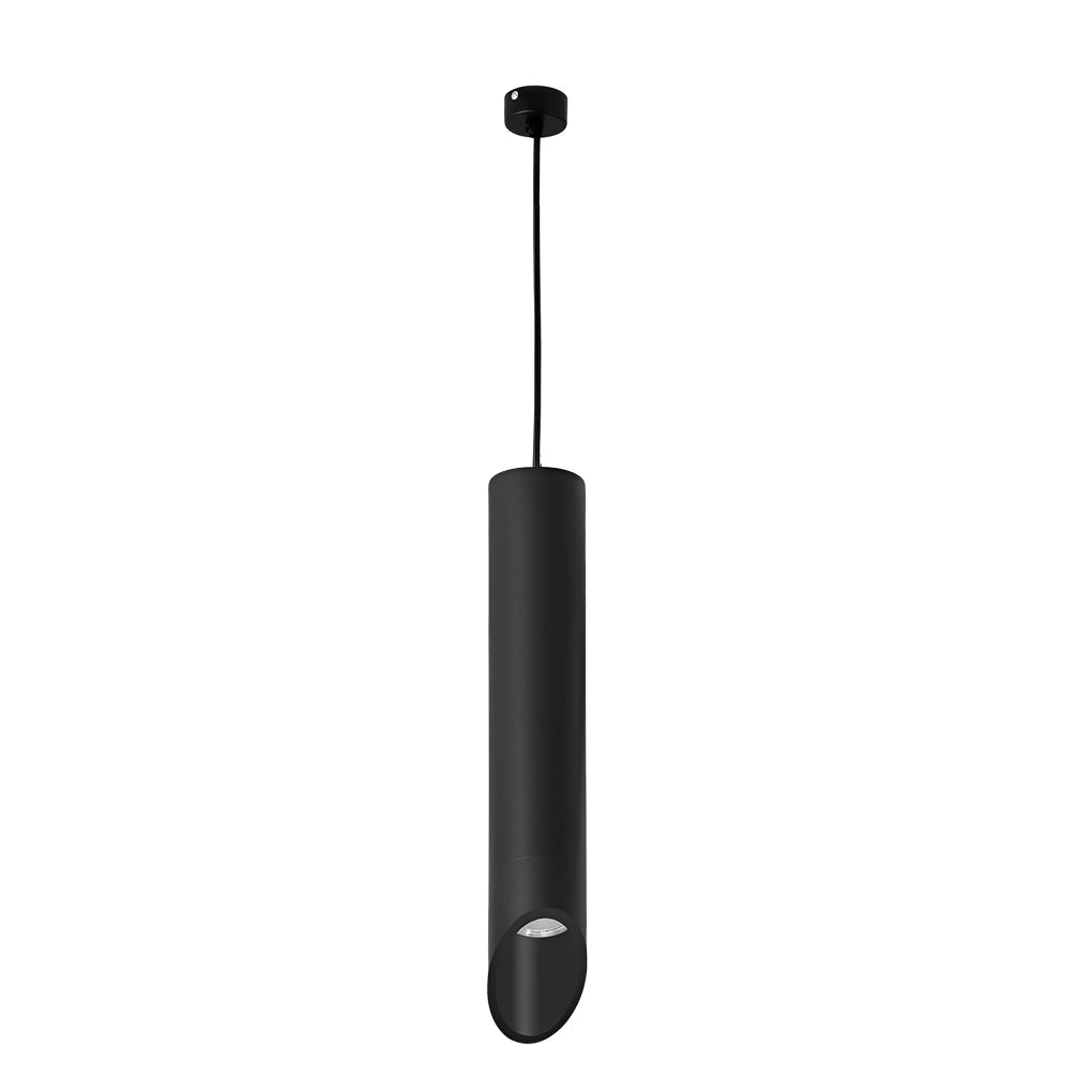 Modern Cylindrical Aluminum LED Pendant Light Nordic Tube Chandelier for Kitchen Island