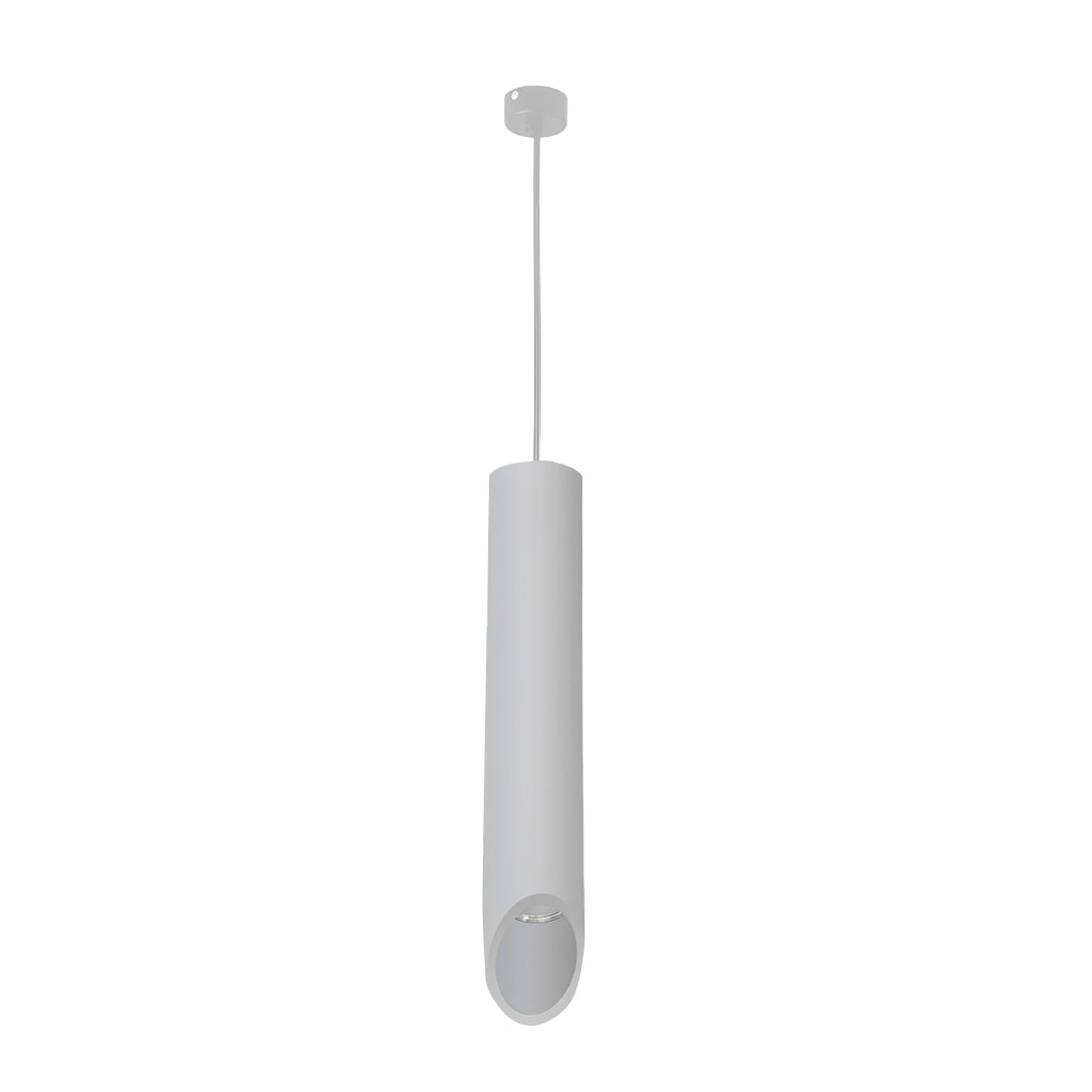 Modern Cylindrical Aluminum LED Pendant Light Nordic Tube Chandelier for Kitchen Island