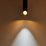Modern Cylindrical Aluminum LED Pendant Light Nordic Tube Chandelier for Kitchen Island