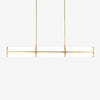 Modern Cylindrical Geometric LED Linear Pendant Light Modular Hanging Fixture