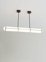 Modern Cylindrical Geometric LED Linear Pendant Light Modular Hanging Fixture