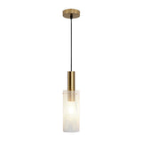 Modern Cylindrical Iron Grid Pendant Light Industrial Minimalist Hanging Fixture for Kitchen Island