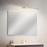 Modern Cylindrical LED Bathroom Vanity Light Bar with Indirect Lighting for Wall Mount