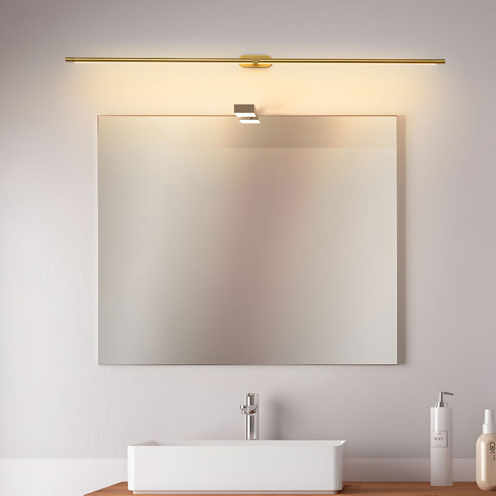 Modern Cylindrical LED Bathroom Vanity Light Bar with Indirect Lighting for Wall Mount