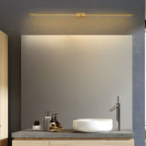Modern Cylindrical LED Bathroom Vanity Light Bar with Indirect Lighting for Wall Mount