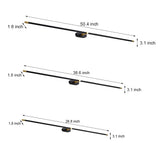 Modern Cylindrical LED Bathroom Vanity Light Bar with Indirect Lighting for Wall Mount