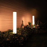 Modern Cylindrical LED Outdoor Pathway Light Waterproof Garden Landscape Luminaire