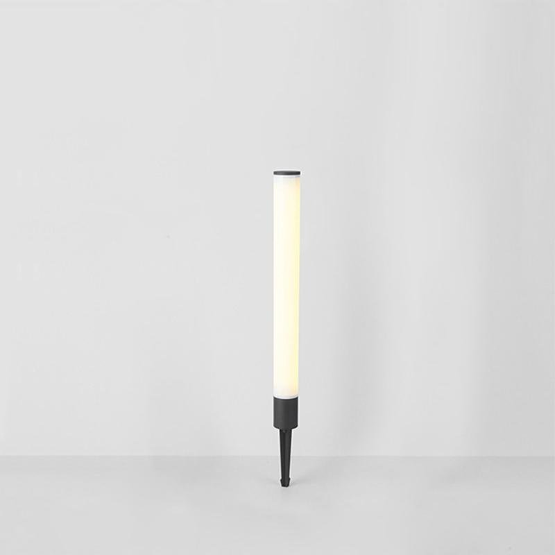 Modern Cylindrical LED Outdoor Pathway Light Waterproof Garden Landscape Luminaire
