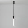 Modern Cylindrical LED Pendant Light Asymmetrical Aluminum Cluster Hanging Fixture for Dining Room