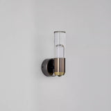 Modern Cylindrical LED Wall Sconce Minimalist Indoor Light Fixture Set of 2