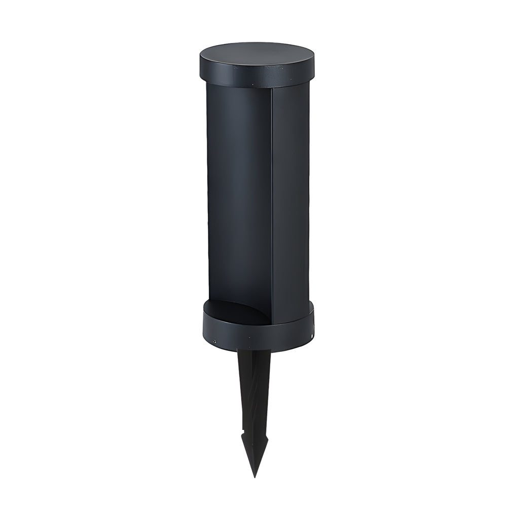 Modern Cylindrical Outdoor LED Lawn Lamp Waterproof Landscape Pathway Lighting