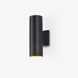 Modern Cylindrical Outdoor LED Wall Sconce Waterproof Aluminum Exterior Light for Porch and Garden