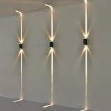Modern Cylindrical Outdoor LED Wall Sconce Waterproof Aluminum Exterior Light for Porch and Garden