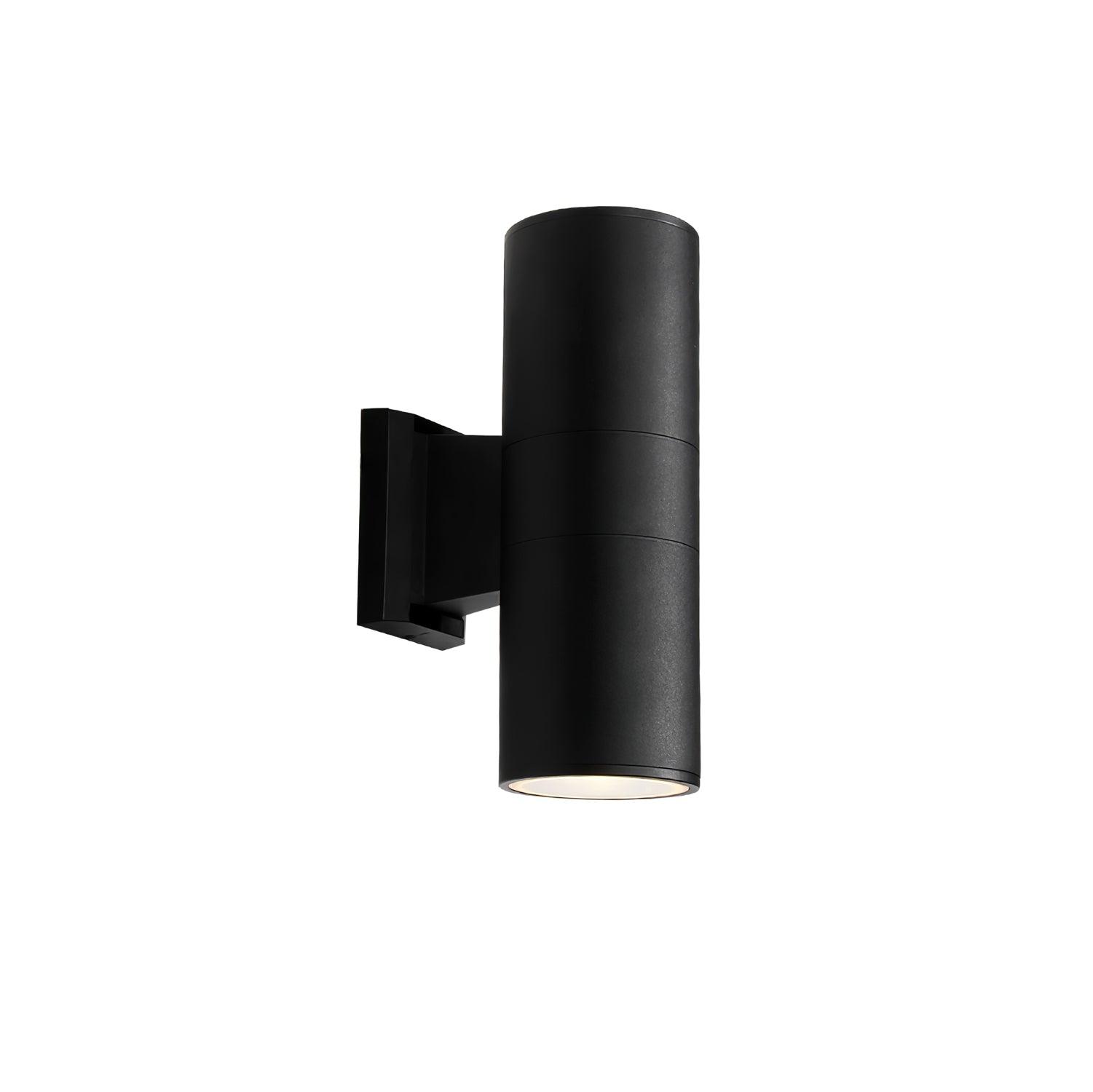 Modern Cylindrical Outdoor LED Wall Sconce Waterproof Aluminum Exterior Light for Porch and Garden