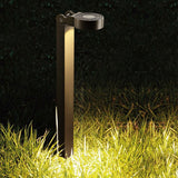 Modern Dark Gray Waterproof LED Outdoor Garden Path Light for Landscape