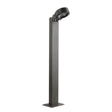Modern Dark Gray Waterproof LED Outdoor Garden Path Light for Landscape