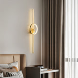 Modern Decorative Deer Brass Wall Sconce LED Light Fixture for Home Interiors