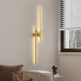Modern Decorative Deer Brass Wall Sconce LED Light Fixture for Home Interiors