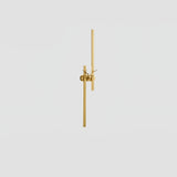 Modern Decorative Deer Brass Wall Sconce LED Light Fixture for Home Interiors