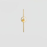 Modern Decorative Deer Brass Wall Sconce LED Light Fixture for Home Interiors
