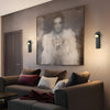 Modern Dimmable LED Wall Sconce with Rotatable Spotlight and Touch Control for Bedroom Reading