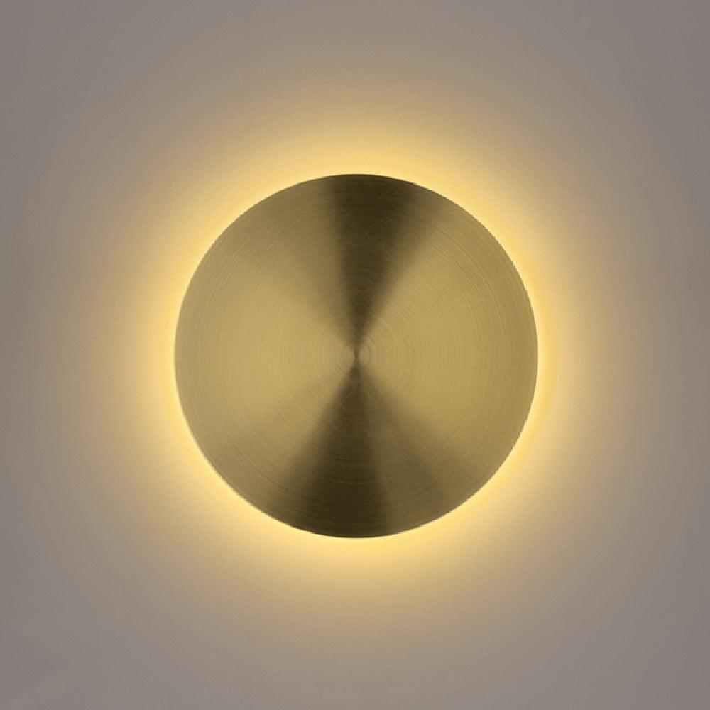 Modern Disk LED Wall Sconce Minimalist Gossa Ring Light for Living Room and Bedroom