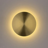 Modern Disk LED Wall Sconce Minimalist Gossa Ring Light for Living Room and Bedroom