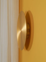 Modern Disk LED Wall Sconce Minimalist Gossa Ring Light for Living Room and Bedroom